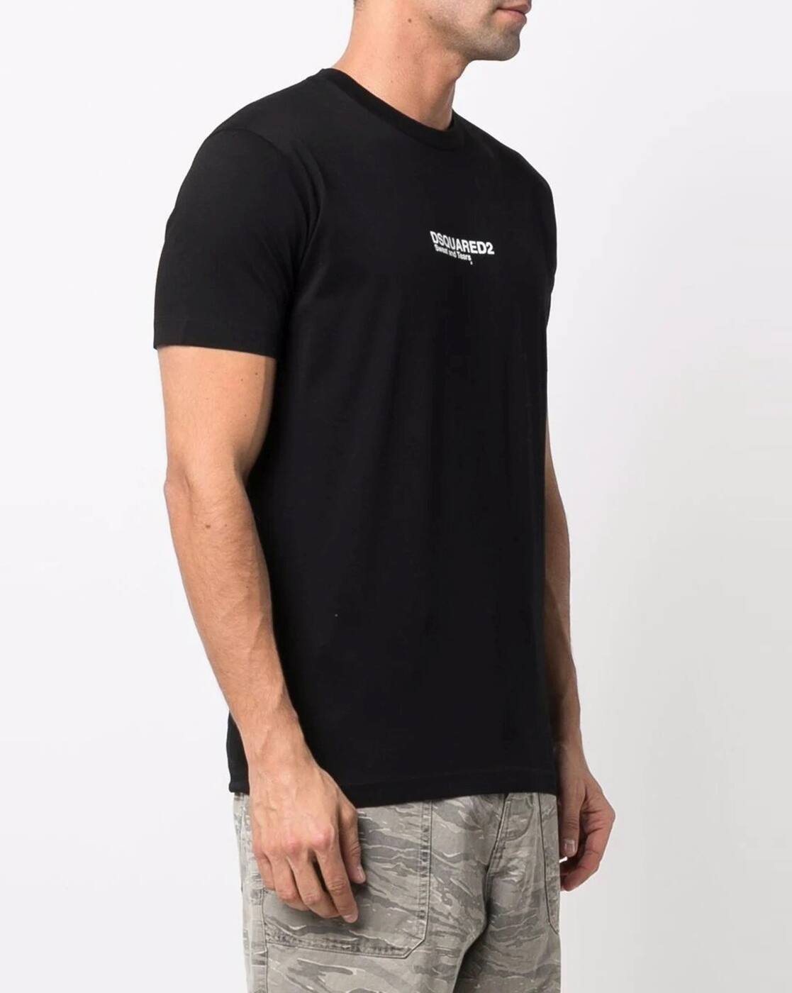 【たけ】DSQUARED2 Sweat and Tears Tシャツ DSQUARED2 T-shirt SWEAT AND TEARS in white