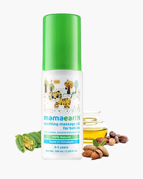 Mamaearth baby hair store oil