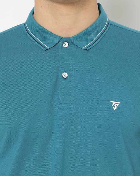 Classic Fitted Teal Perkolator T-Shirt