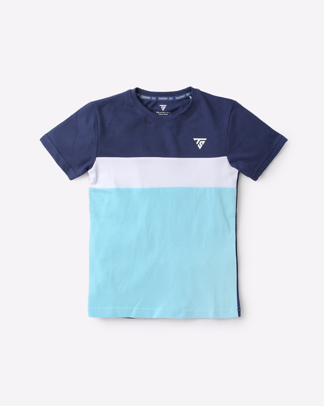 Buy Navy Blue \u0026 White Tshirts for Boys by KB TEAM SPIRIT Online | Ajio.com
