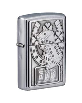 Zippo Lucky 7 Emblem Design Windproof Pocket Lighter-picture-37