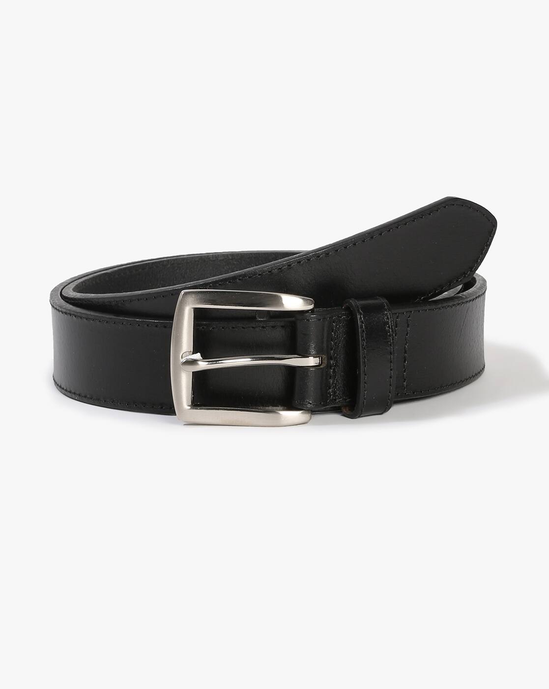 Buy Black Belts for Men by Marks 