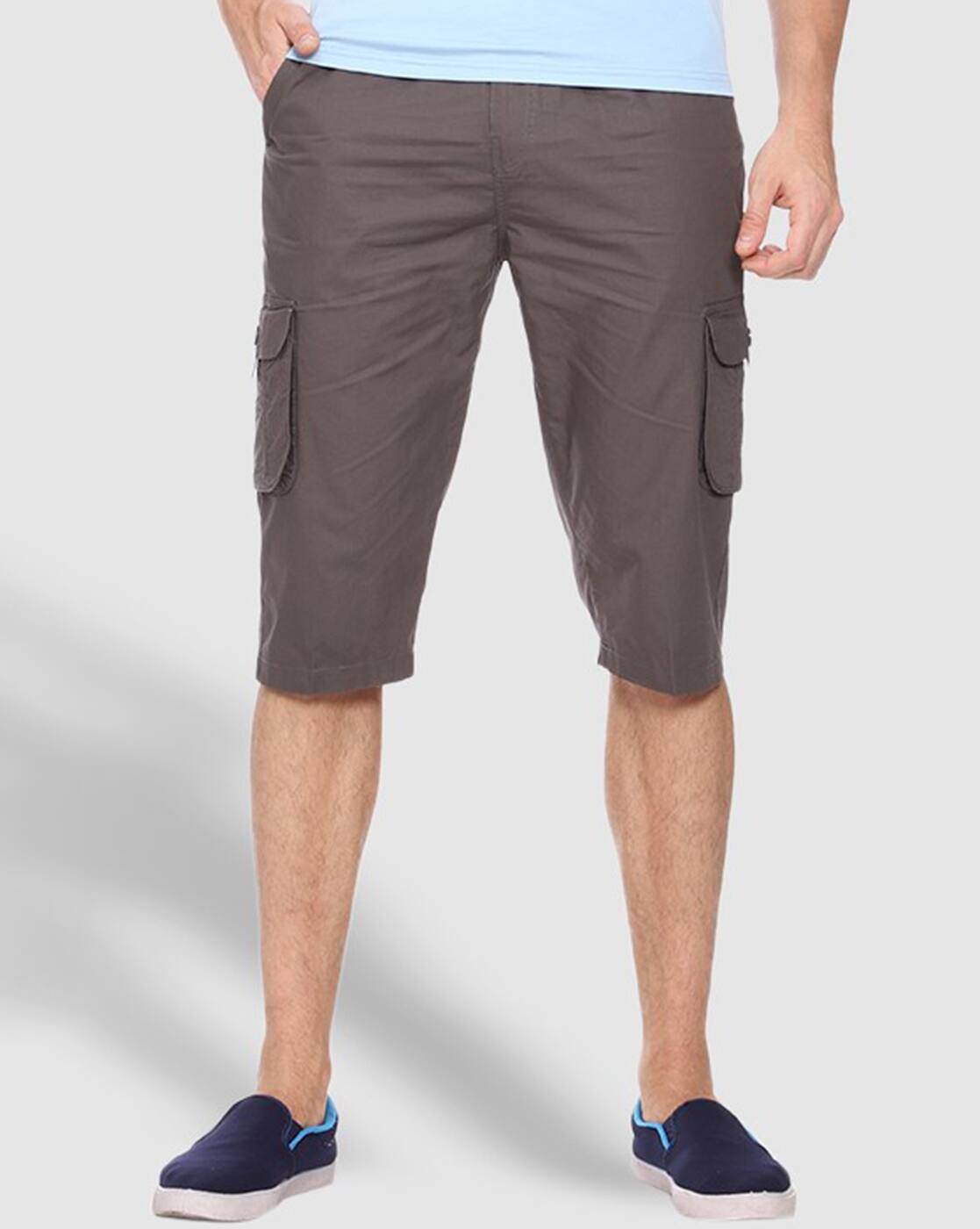 Buy Grey Shorts \u0026 3/4ths for Men by 