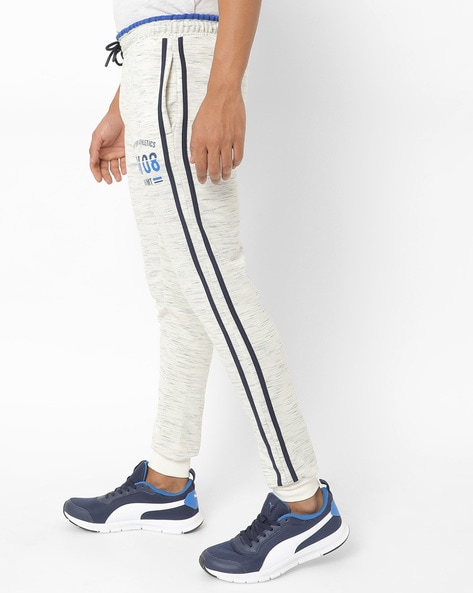 Off white store tape joggers