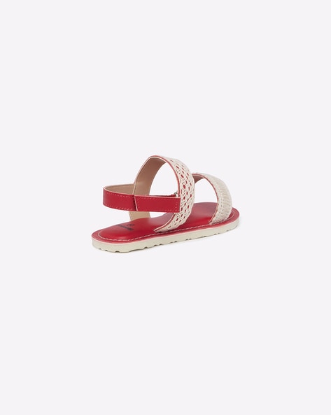 Fashion Ladies FashionSandals Wedge Heels Large Size Flat Sandals And  Slippers-Red | Jumia Nigeria