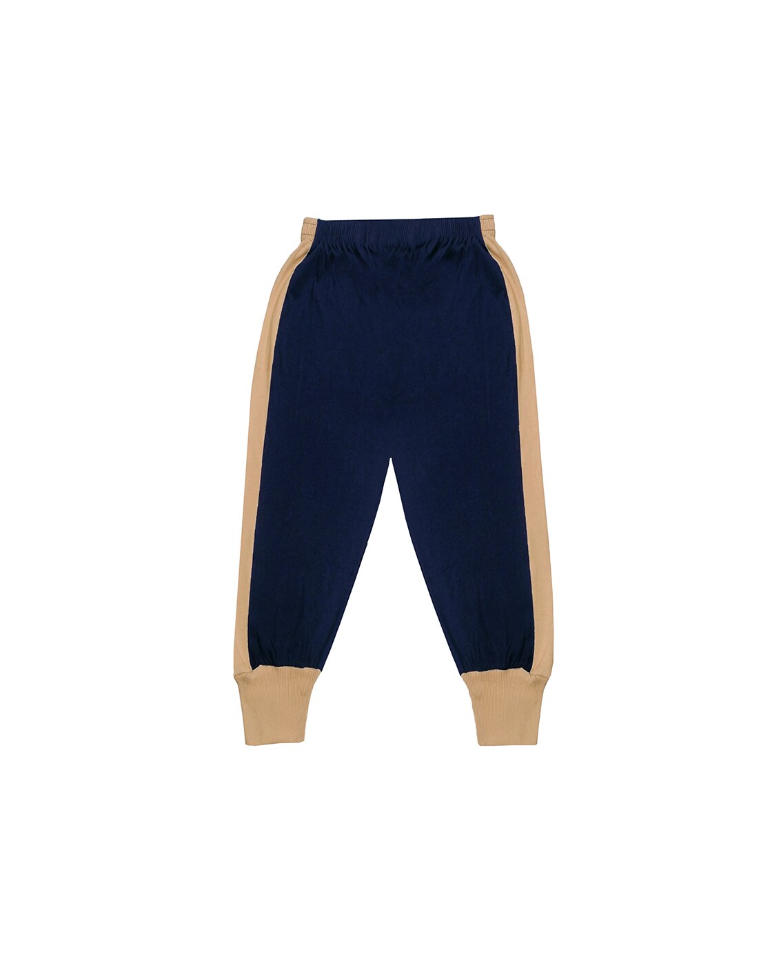 Buy Navy & Pink Trousers & Pants for Girls by INDIWEAVES Online