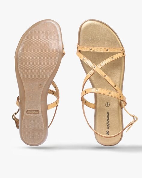 Camel strappy outlet sandals