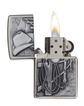 Zippo Resting Cowboy Windproof Pocket Lighter-picture-17