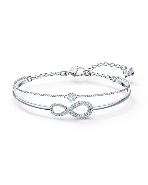 swarovski bangle chain