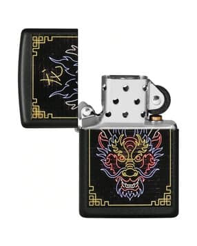 Zippo Neon Dragon Design Windproof Pocket Lighter-picture-33
