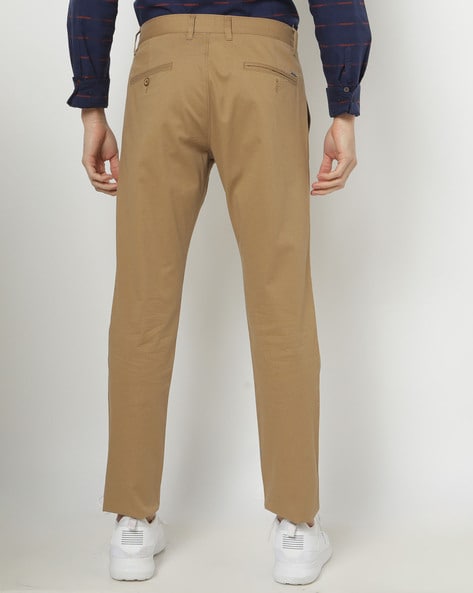 Buy Khaki Trousers  Pants for Men by NETPLAY Online  Ajiocom