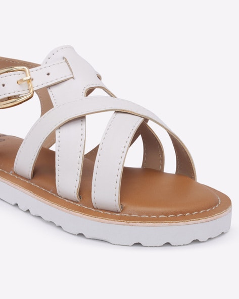 Braided leather sandals - Girls | Mango Kids Denmark