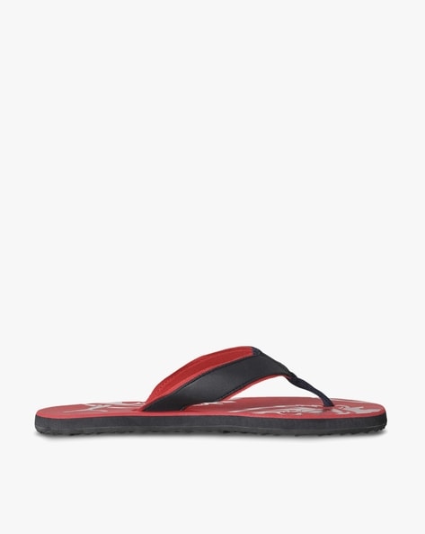 puma rcb flip flops