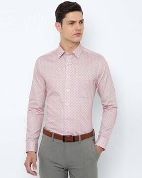 Pink Shirts for Men by LOUIS PHILIPPE 