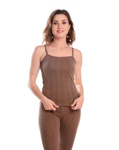 Buy Brown Thermal Wear for Women by TEUSY Online | Ajio.com