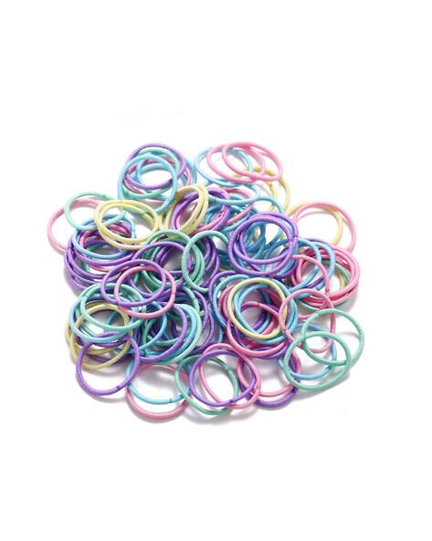 Jewels galaxy Set of 100 Hair Ties