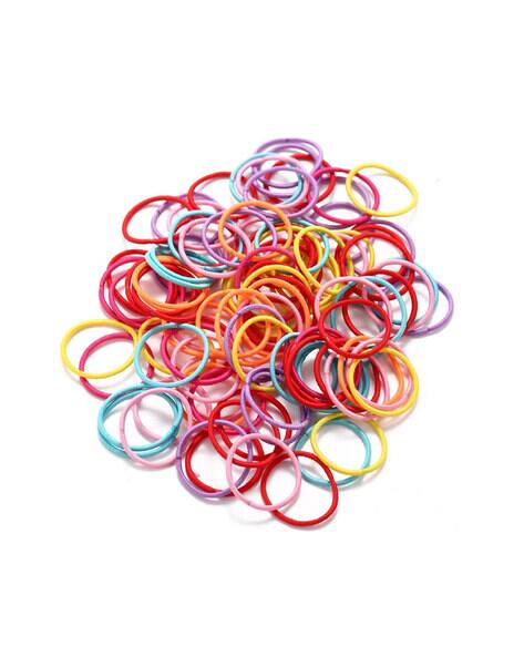 Jewels galaxy Set of 100 Hair Ties