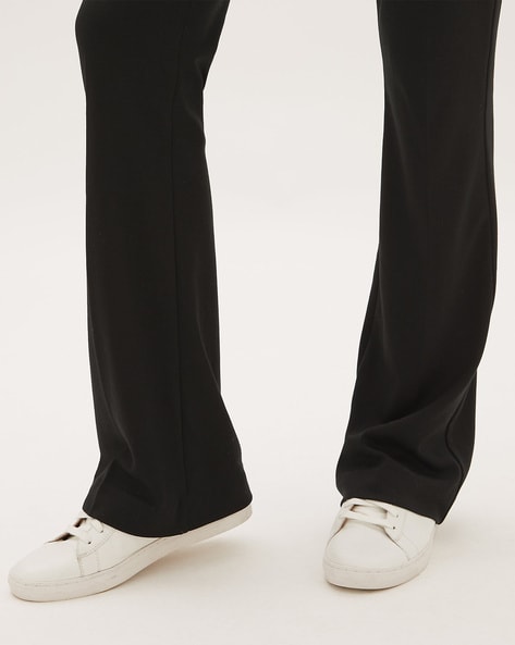 Jersey Flared Trousers