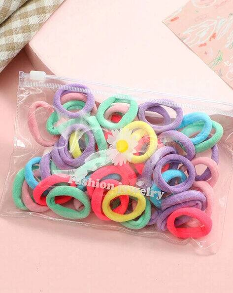 Jewels galaxy Set of 50 Hair Ties