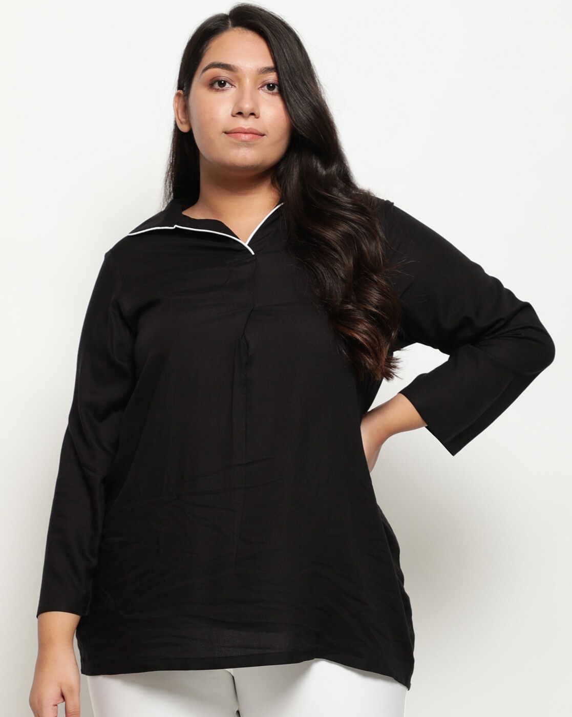 Buy Black Tops for Women by Amydus Online