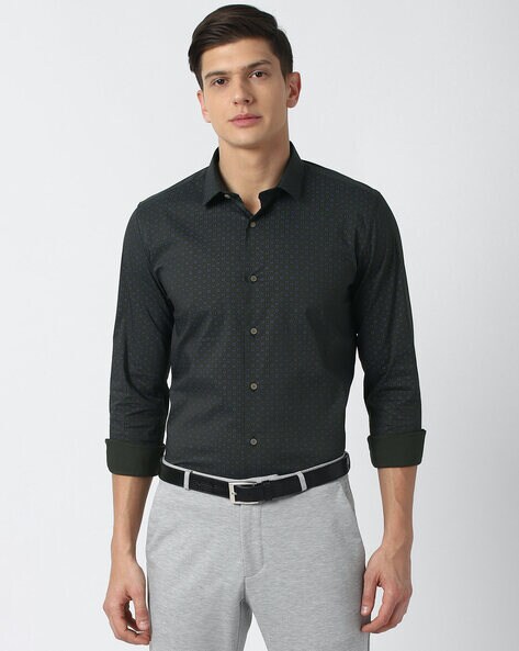 Buy Black Shirts for Men by LOUIS PHILIPPE Online