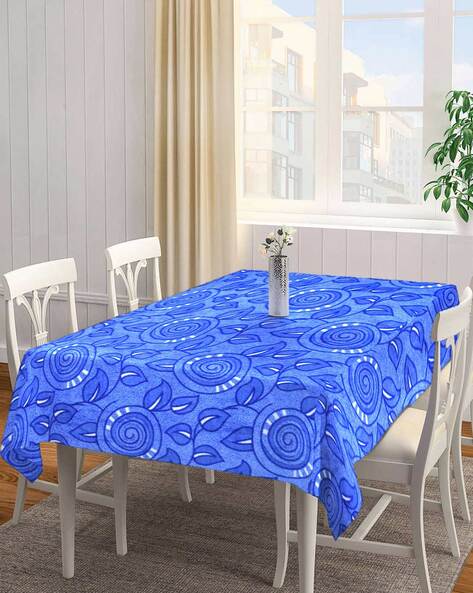 Buy Blue Table Covers, Runners & Slipcovers for Home & Kitchen by KLOTTHE  Online