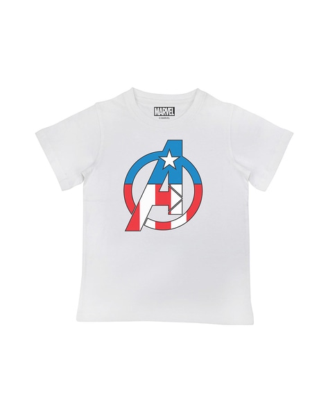 Buy Tshirts for Boys by Marvel By Your Mind Online | Ajio.com