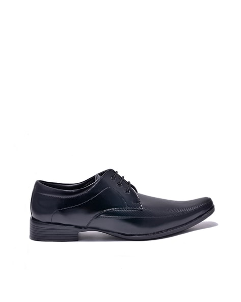 sir corbett black formal shoes