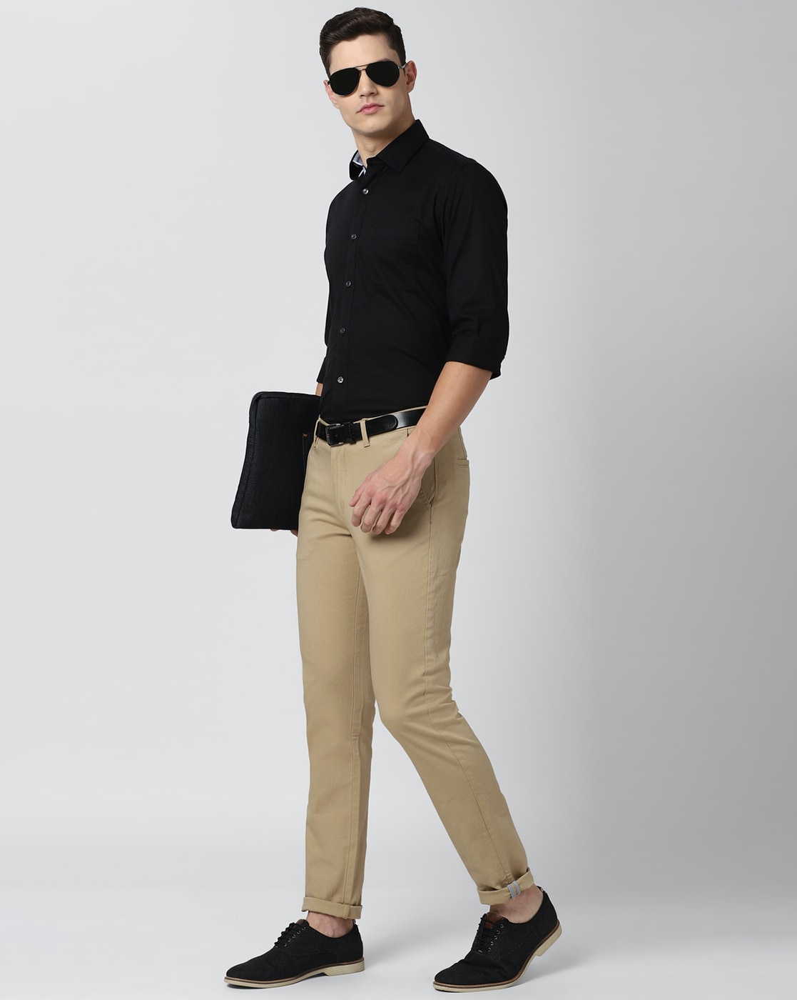 The Silky Cotton Relaxed Shirt Black – Everlane