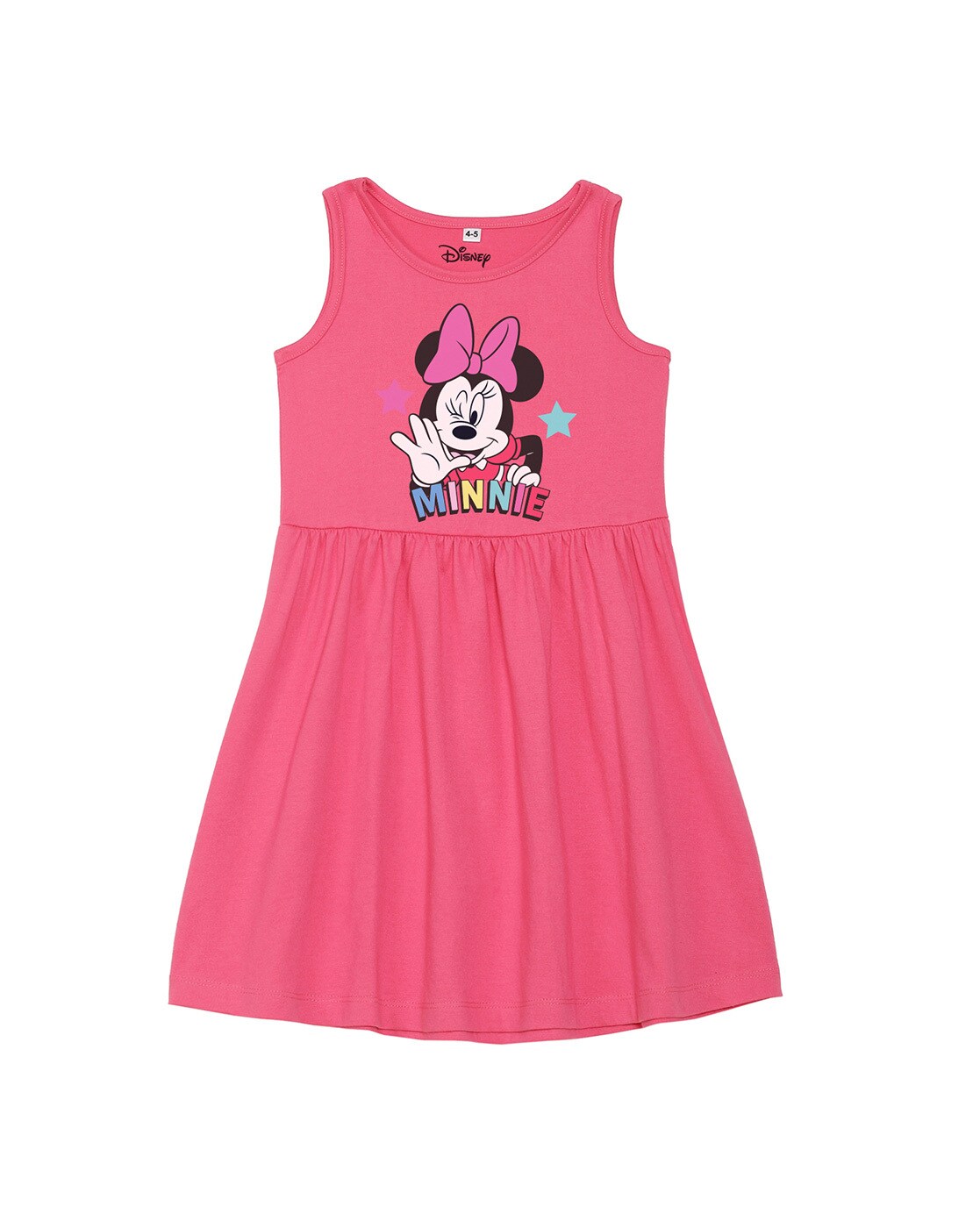 Hot Pink White Polka Dot Minnie Mouse Dress