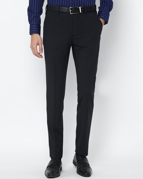 Buy Black Trousers & Pants for Men by LOUIS PHILIPPE Online