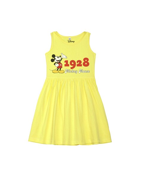 Shop Mickey Mouse and Minnie Mouse Printed Sleep Dress with Round Neck  Online | Max Kuwait