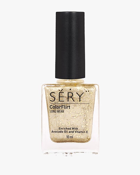 Buy SERY Color Flirt Nail Paint Glitter - High Glossy Shine, Chip Resistant  & Long-Lasting Online at Best Price of Rs 159.2 - bigbasket
