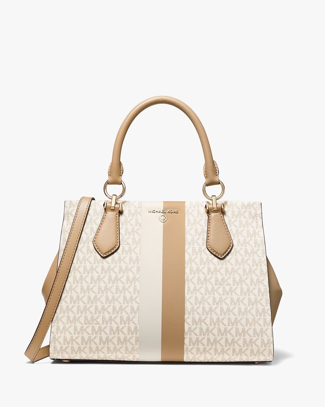 MICHAEL KORS Marilyn Medium Saffiano Leather Tote Bag for Sale in
