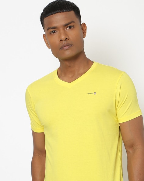 pepe jeans yellow t shirt