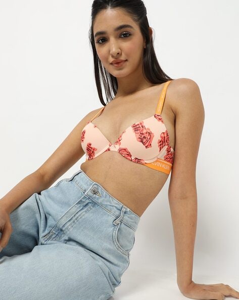 Buy Orange Bras for Women by Calvin Klein Underwear Online