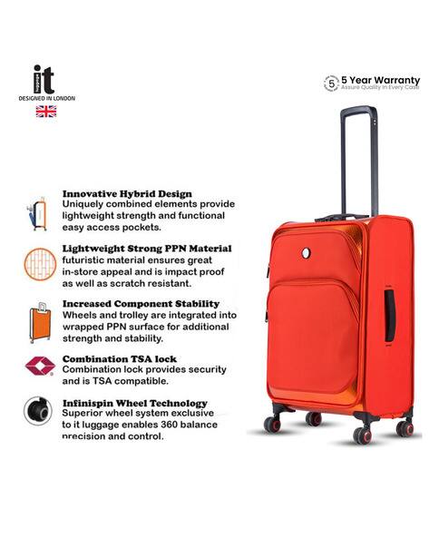 Buy Red Luggage \u0026 Trolley Bags for Men 