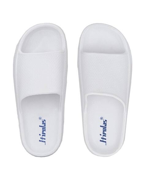 cheap white slippers