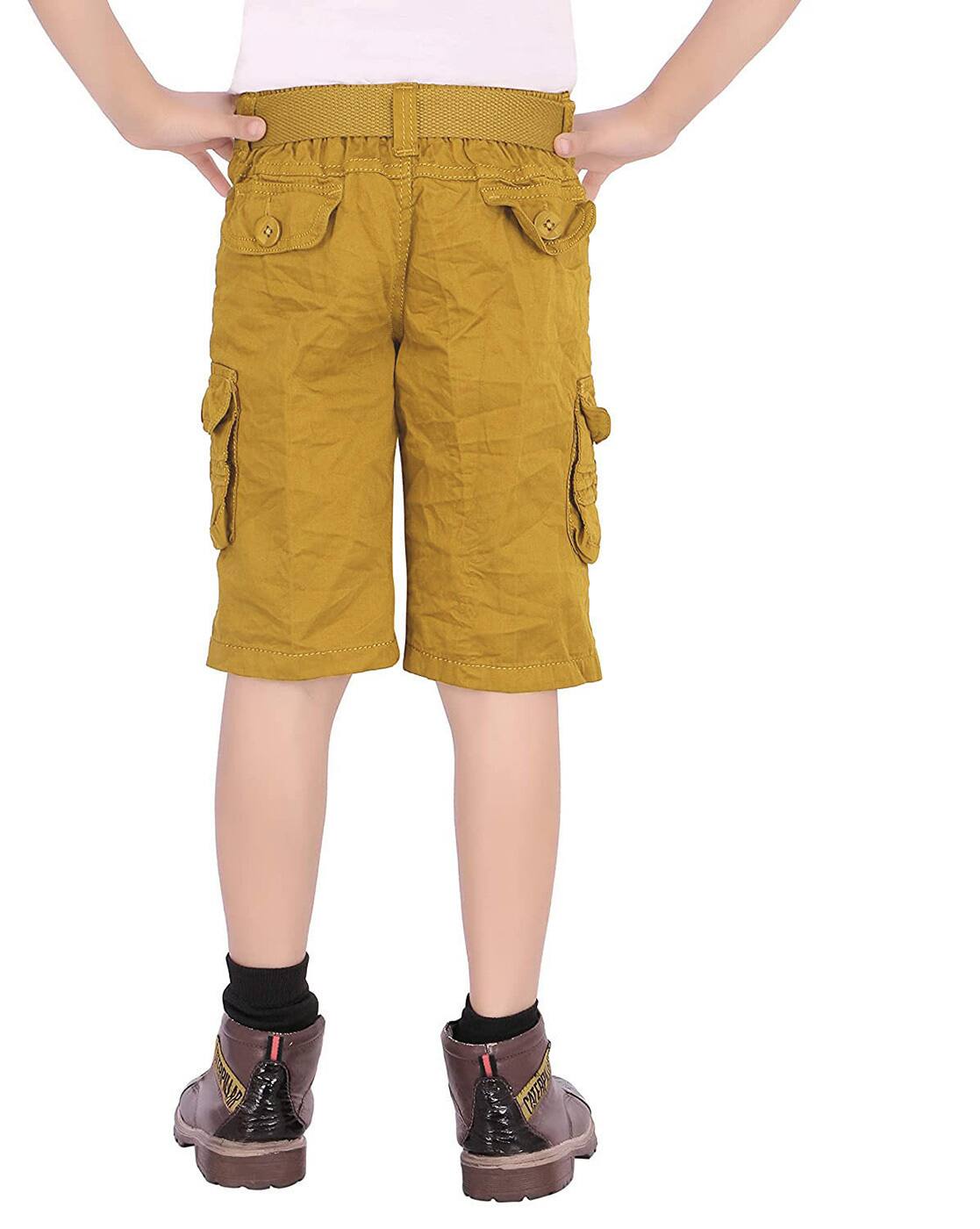 Buy Gold Shorts \u0026 3/4ths for Boys by 