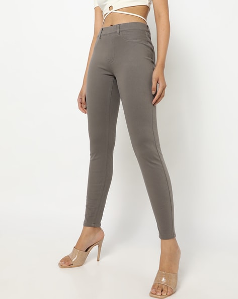 Grey skinny deals pants for women