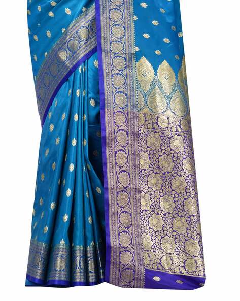 Buy Chintamani ladies wear Heer Sky Blue color printed georgette saree at  Amazon.in