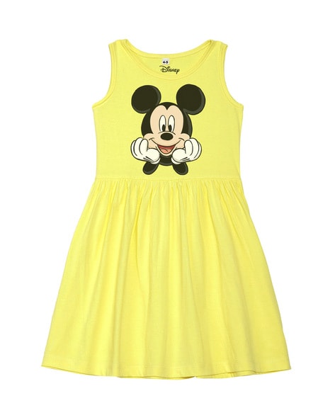 Mickey Mouse & Friends Minnie Floral Toddler Girls Dress Plaid 5t : Target