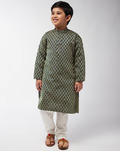 Buy Green Kurta Sets for Boys by SOJANYA Online Ajio