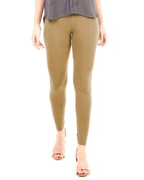 Brown Leggings for Women by DSP TRENDS 