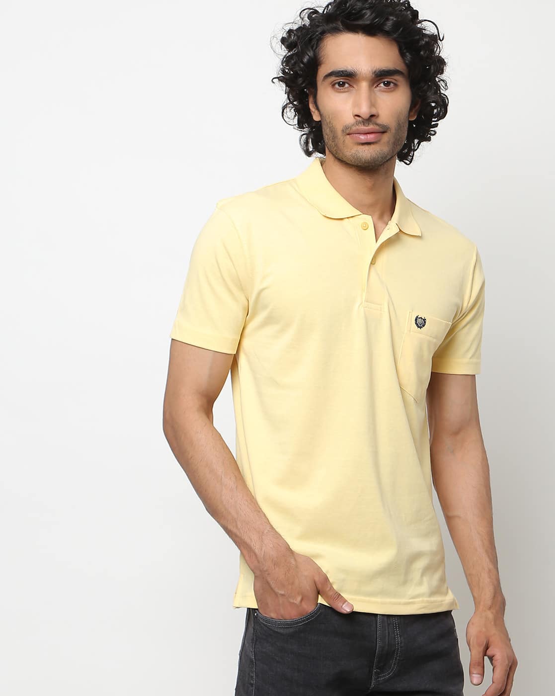 Buy Yellow Tshirts for Men by DUKE 