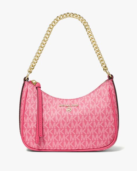 Buy Michael Kors Jet Set Charm Small Nylon Gabardine Shoulder Bag  Pink  Color Women  AJIO LUXE