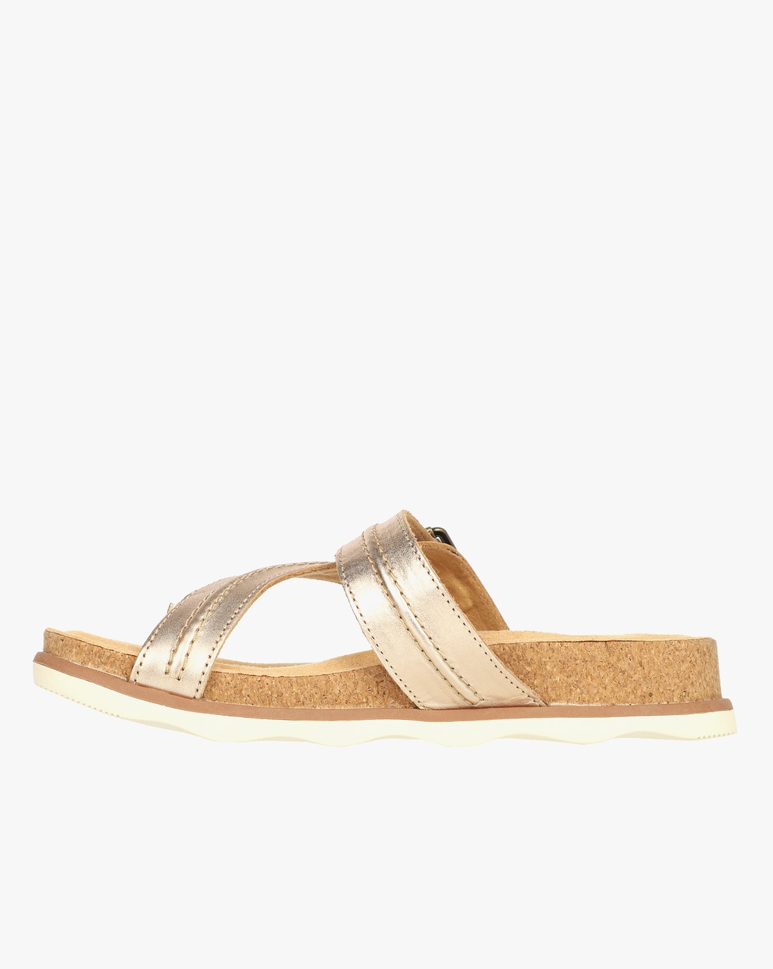 Rose gold clarks online sandals