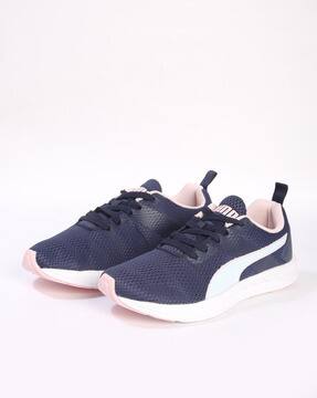 Buy Navy Blue Sports Shoes for Women by 
