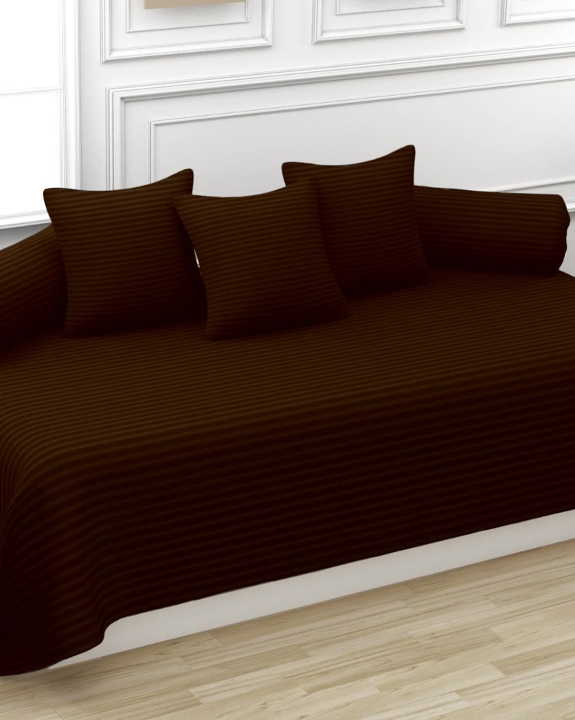 Buy Brown Bedsheets for Home & Kitchen by Trance Home Linen Online