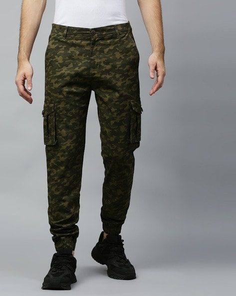 Buy Womens Camoue Trousers Army Print Sports Camo Cargo Pants Cotton High  Waist Casual Pants with Belt Online at desertcartINDIA